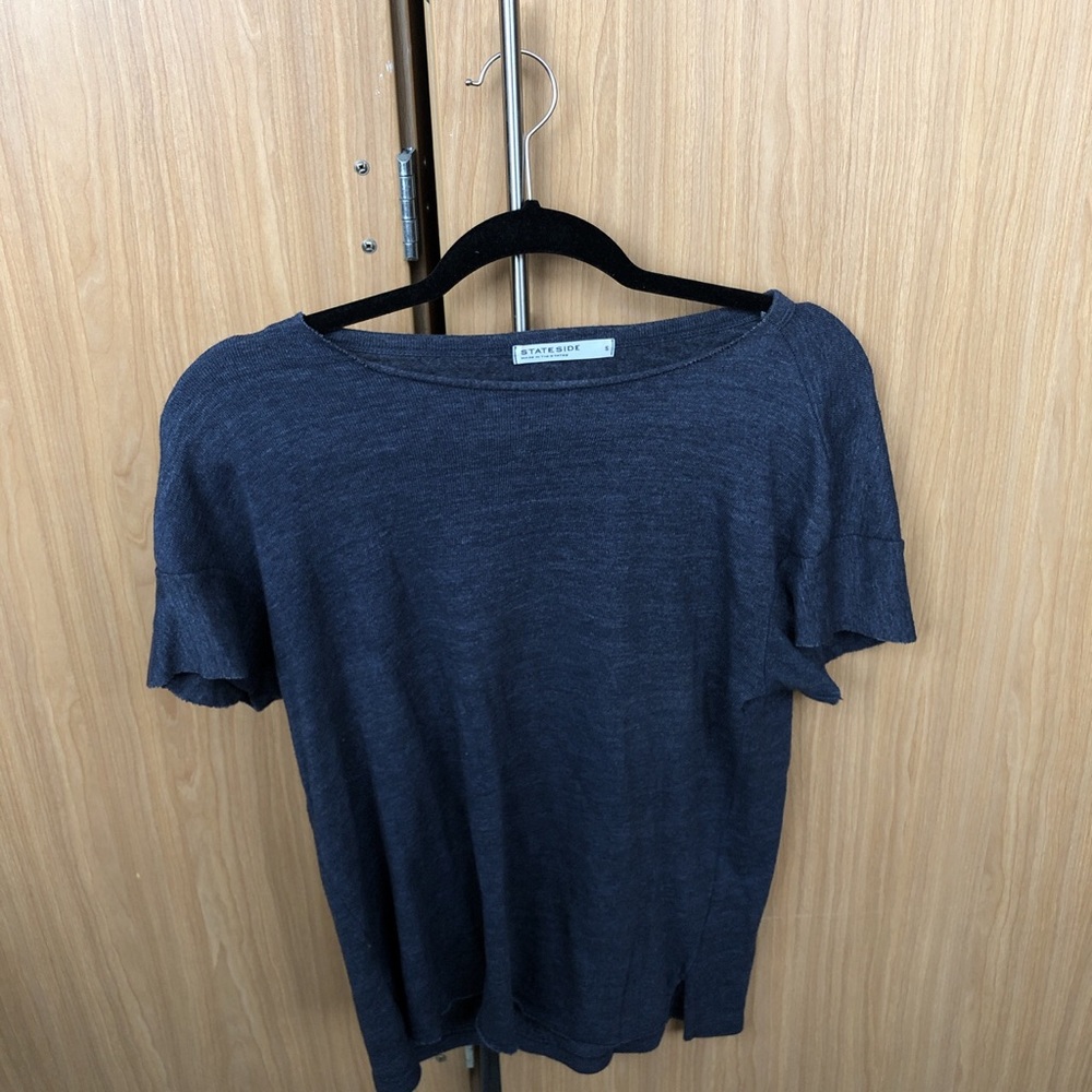 Dark blue shirt only worn once!